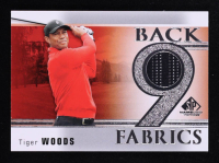 Tiger Woods 2021 SP Game Used Back 9 Fabrics #B9TW at PristineAuction.com