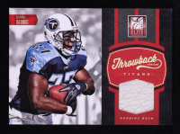 Eddie George 2012 Elite Throwback Threads #14 #199/199 at PristineAuction.com