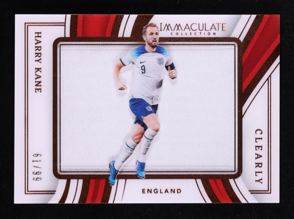 Harry Kane 2023-24 Immaculate Collection Clearly Immaculate Jerseys #15 #61/99