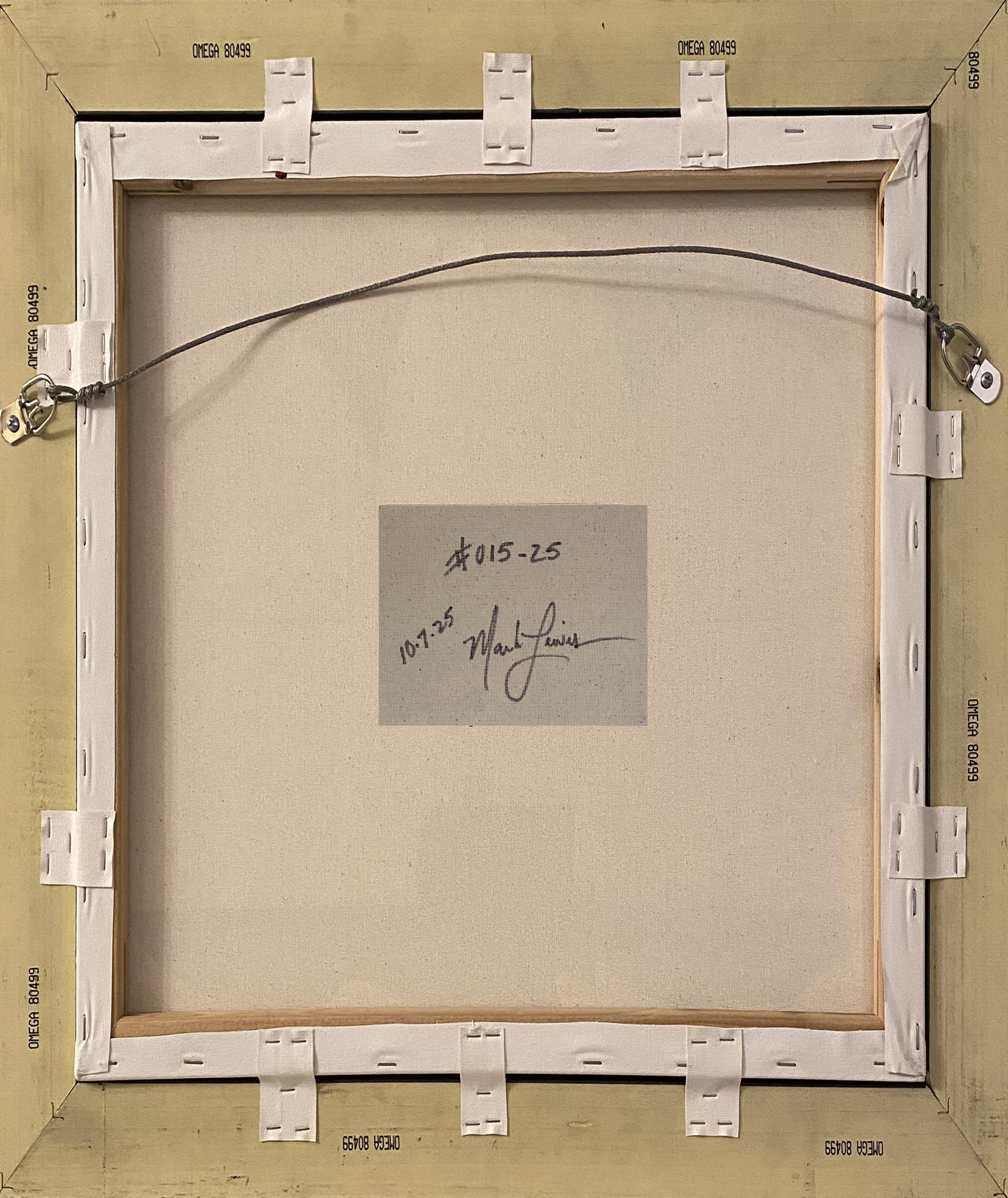 Mark Lewis Custom Framed Original Painting On Canvas #015-25 (Lewis) at PristineAuction.com Mark Lewis Custom Framed Original Painting On Canvas #015-25 (Lewis) at PristineAuction.com