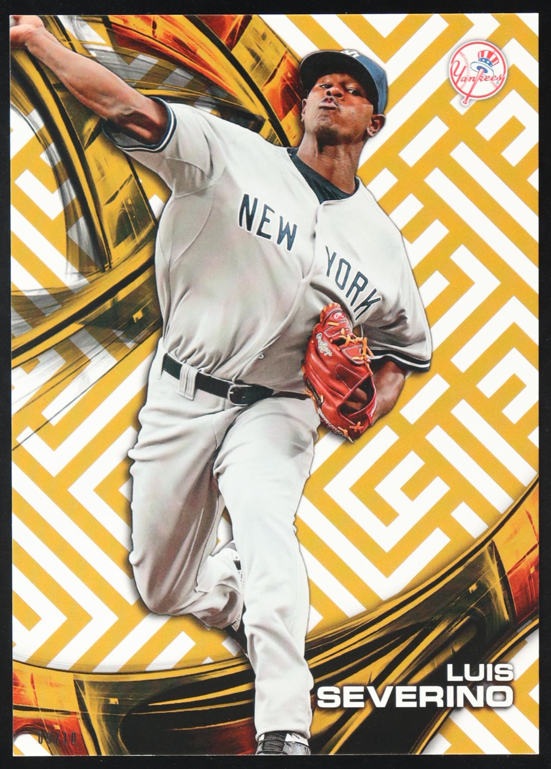 Luis Severino 2016 Topps High Tek 5x7 Gold #HTLS #9/10 at PristineAuction.com Luis Severino 2016 Topps High Tek 5x7 Gold #HTLS #9/10 at PristineAuction.com