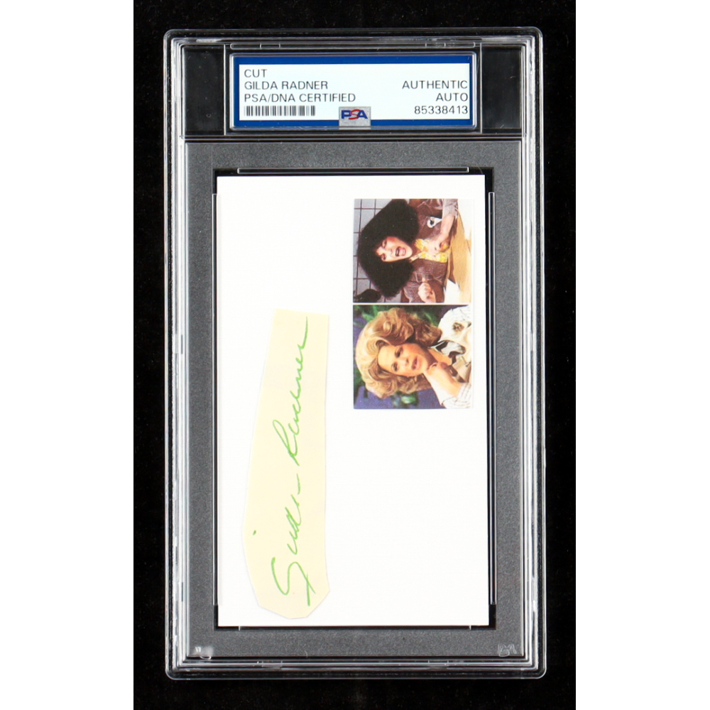 Gilda Radner Signed Cut (PSA) at PristineAuction.com