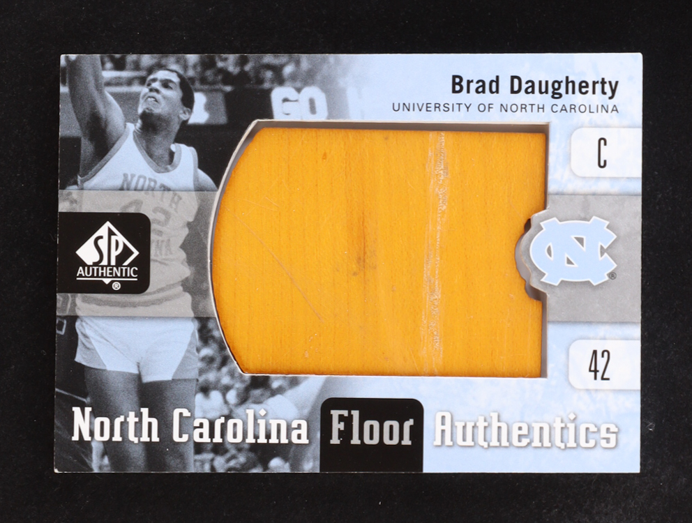 Brad Daugherty 2011-12 SP Authentic North Carolina Floor #UNCBD at PristineAuction.com Brad Daugherty 2011-12 SP Authentic North Carolina Floor #UNCBD at PristineAuction.com