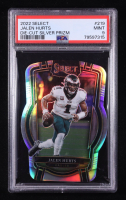 Jalen Hurts 2022 Select Prizm Silver Die Cut #219 (PSA 9) at PristineAuction.com