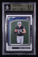 Brock Bowers 2024 Donruss Optic #215 RR RC (BGS 9.5) at PristineAuction.com