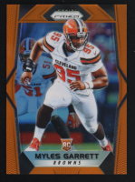 Myles Garrett 2017 Panini Prizm Prizms Orange #242 #241/275 RC at PristineAuction.com