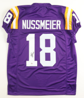 Garrett Nussmeier Signed Jersey (PSA) at PristineAuction.com