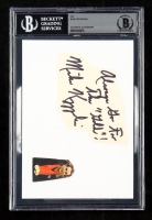 Mike Krzyzewski Signed Cut Inscribed "Always Go for the "Gold"!" (BGS) at PristineAuction.com