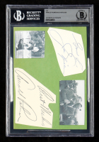 Arnold Palmer & Jack Nicklaus Signed Cut Display Inscribed "Good Luck / Best Wishes" (BGS) at PristineAuction.com