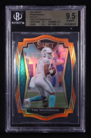 Tua Tagovailoa 2020 Select Prizm Orange Die Cut #145 RC (BGS 9.5) at PristineAuction.com