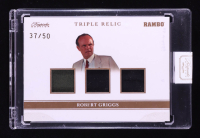 Robert Griggs 2024 Keepsake Edition Triple Relic Authentic Rambo III #230 #37/50 at PristineAuction.com