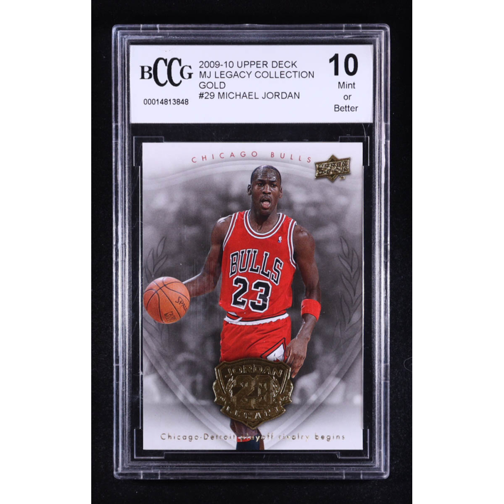 Michael Jordan 2009-10 Upper Deck Michael Jordan Legacy Collection Gold #29 (BCCG 10) at PristineAuction.com