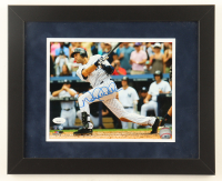 Derek Jeter Signed Yankees Custom Framed Photo Display (JSA) at PristineAuction.com