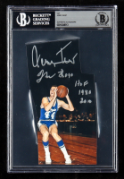 Jerry West Signed Lakers Cut Inscribed "HOF 1980 / 2010"“The Logo” (BGS) at PristineAuction.com