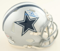 Trevon Diggs Signed Cowboys Speed Mini Helmet (JSA) at PristineAuction.com
