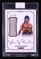 John Rambo 2024 Keepsake Edition Laser Signapatch Authentic Rambo II #21 #50/99 at PristineAuction.com