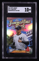 Juan Soto 2024 Topps Chrome Summertime in the Park #SITP9 (SGC 10) at PristineAuction.com