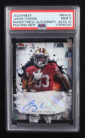 Jacob Cowing 2024 Finest Rookie Autographs #RFAJC RC (PSA 9 | Auto Grade PSA 10) at PristineAuction.com