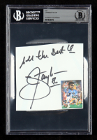 Lawrence Taylor Signed Giants Cut Inscribed "All the Best" (BGS) at PristineAuction.com