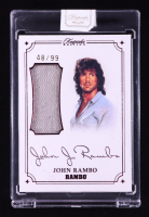 John Rambo 2024 Keepsake Edition Laser Signapatch Authentic Rambo III #25 #48/99 at PristineAuction.com