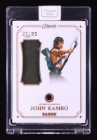 John Rambo 2024 Keepsake Edition Gemstone Relic Authentic Rambo II #5 #22/99 at PristineAuction.com