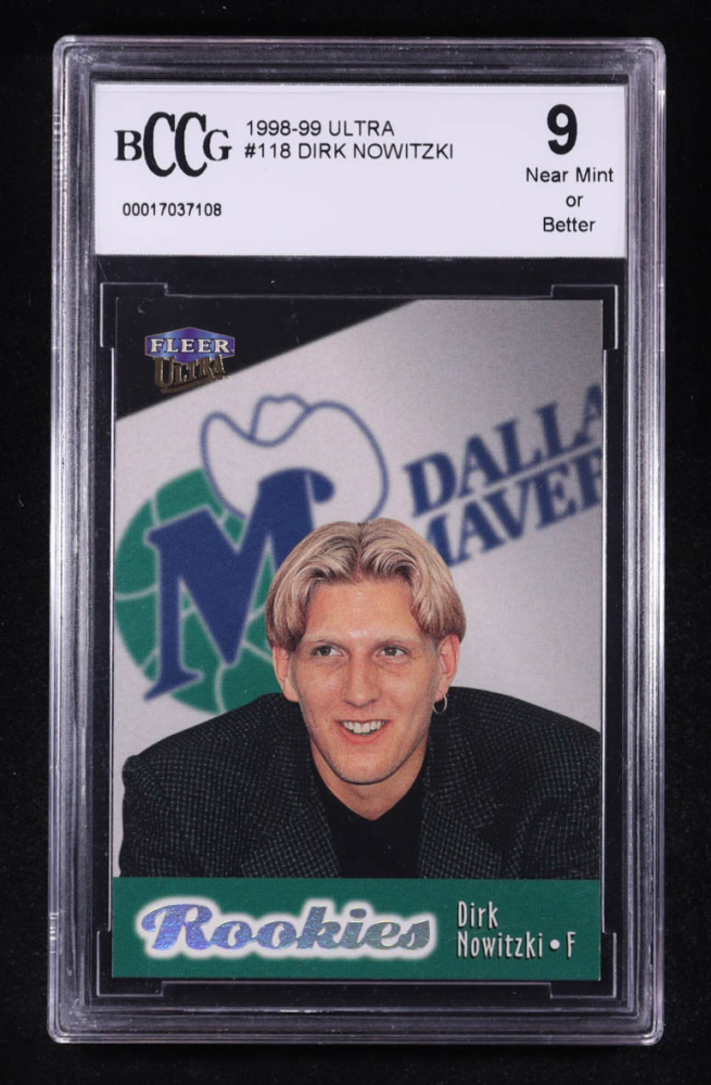 Dirk Nowitzki 1998-99 Ultra #118 RC (BCCG 9)