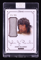 John Rambo 2024 Keepsake Edition Laser Signapatch Authentic Rambo III #34 #21/99 at PristineAuction.com