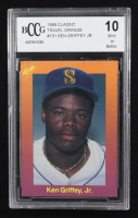 Ken Griffey Jr. 1989 Classic Travel Orange #131 RC (BCCG 10) at PristineAuction.com