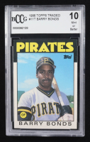 Barry Bonds 1986 Topps Traded #11T (BCCG 10) at PristineAuction.com