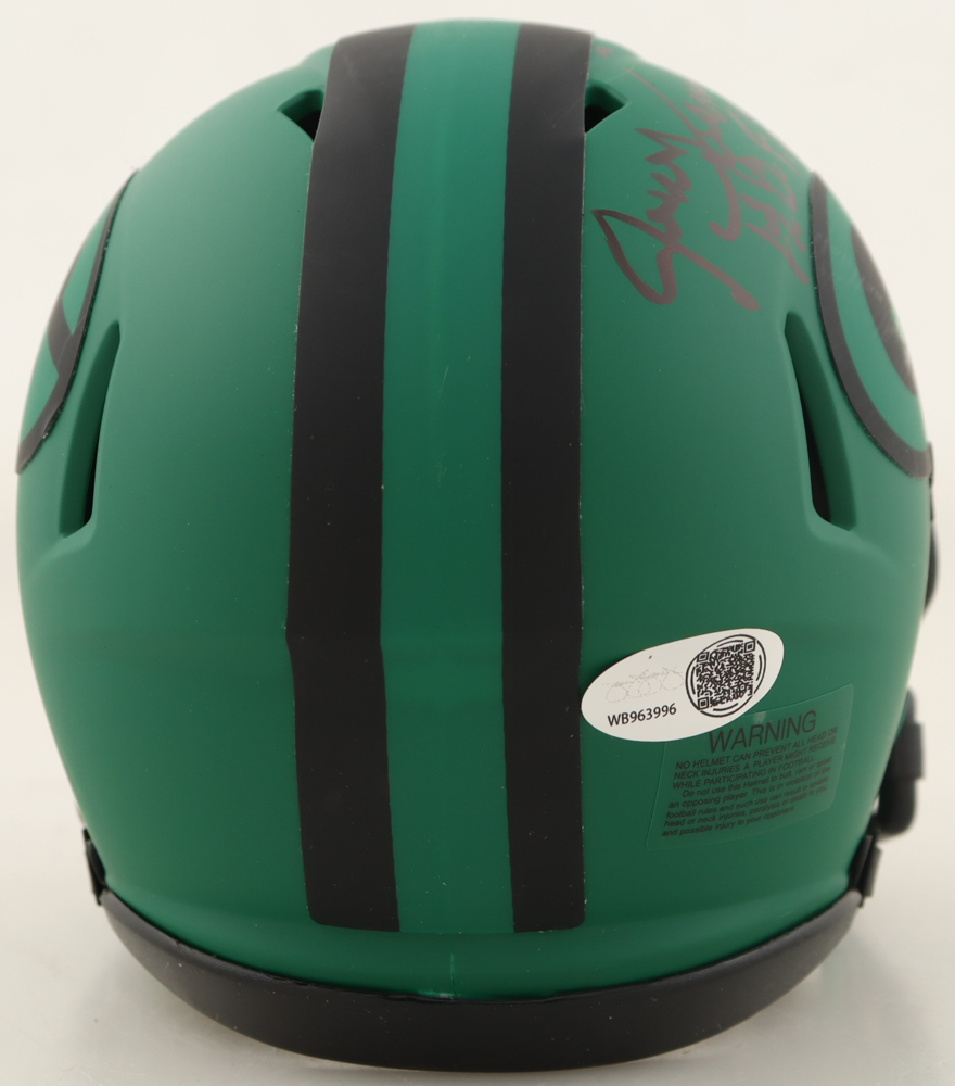 Jerry Kramer Signed Packers Rave Alternate Speed Mini Helmet Inscribed "H.O.F. 2018" (JSA) at PristineAuction.com Jerry Kramer Signed Packers Rave Alternate Speed Mini Helmet Inscribed "H.O.F. 2018" (JSA) at PristineAuction.com