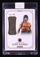John Rambo 2024 Keepsake Edition Gemstone Relic Authentic Rambo II #1 #62/99 at PristineAuction.com