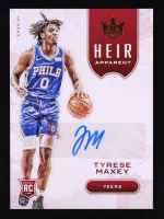 Tyrese Maxey 2020-21 Court Kings Heir Apparent Autographs #5 #58/99 at PristineAuction.com