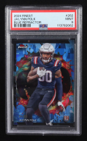 Ja'Lynn Polk 2024 Finest Blue Refractors #262 #94/99 RC (PSA 9) at PristineAuction.com