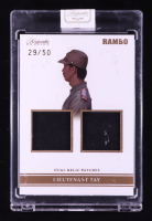 Lieutenant Tay 2024 Keepsake Edition Dual Relic Patches Authentic Rambo II #222 #29/50 at PristineAuction.com