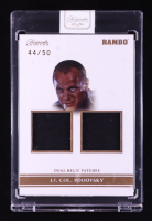 LT. Col. Podovsky 2024 Keepsake Edition Dual Relic Patches Authentic Rambo II #223 #44/50 at PristineAuction.com