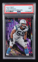 Luke Kuechly 2024 Finest Purple Checkerboard Refractors #106 #19/99 RC (PSA 9) at PristineAuction.com