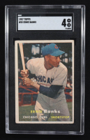 Ernie Banks 1957 Topps #55 (SGC 4) at PristineAuction.com