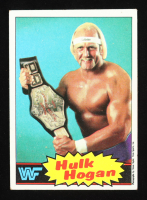 Hulk Hogan 1985 Topps WWF #16 RC at PristineAuction.com