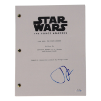 J. J. Abrams Signed "Star Wars: The Force Awakens" Replica Script (ACOA) at PristineAuction.com