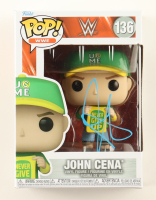 John Cena Signed WWE #136 John Cena Funko Pop! Vinyl Figure (AWM) at PristineAuction.com