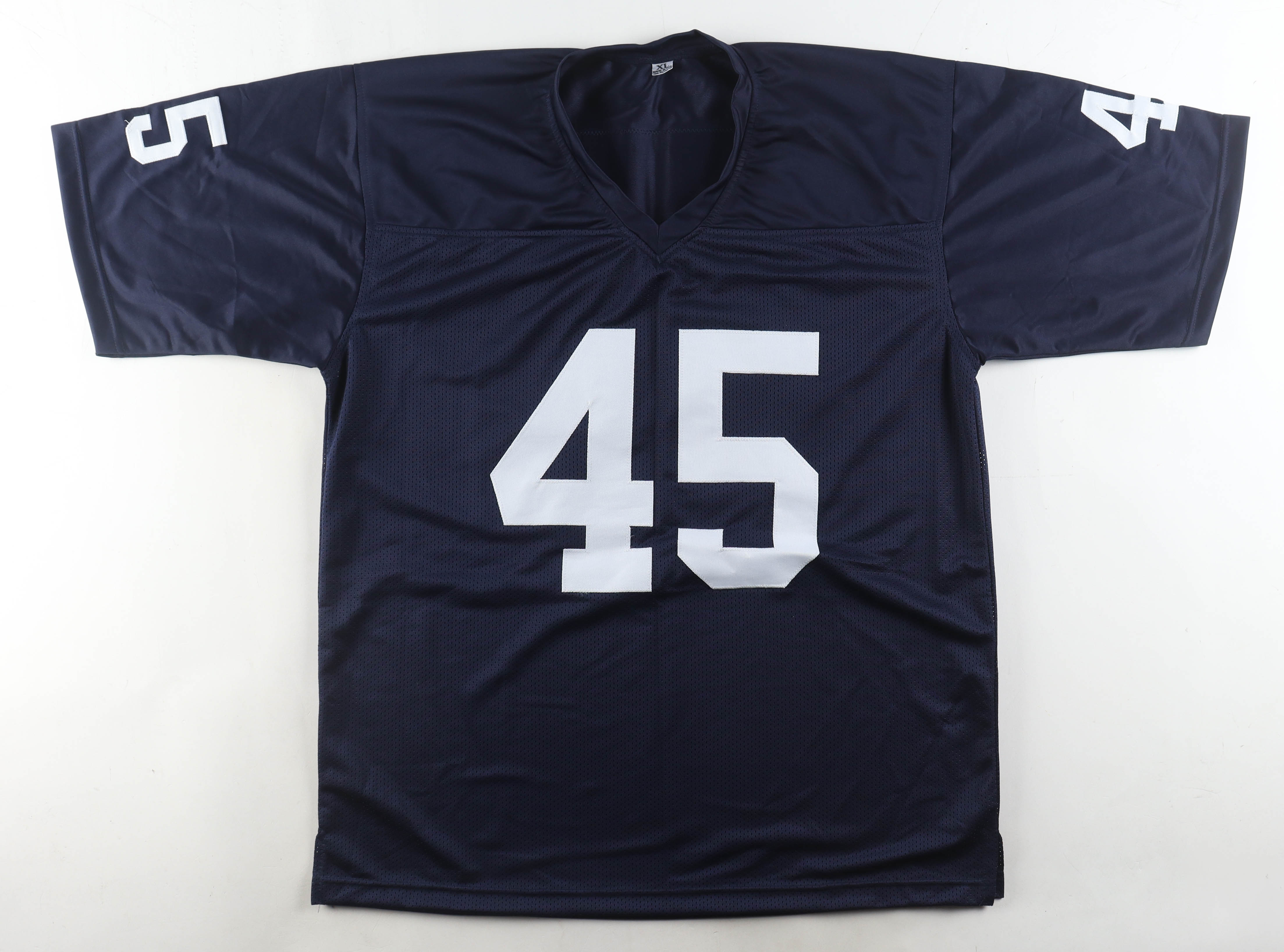 Rudy Ruettiger Signed Jersey (Authentic Ink) at PristineAuction.com Rudy Ruettiger Signed Jersey (Authentic Ink) at PristineAuction.com