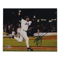 Mike Piazza Signed Mets 8x10 Photo (Beckett) at PristineAuction.com