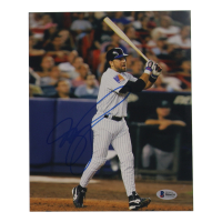 Mike Piazza Signed Mets 8x10 Photo (Beckett) at PristineAuction.com
