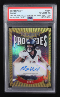 Bo Nix 2024 Finest Prodigies Autographs Refractors #PBN RC (PSA 10 | Auto Grade PSA 10) at PristineAuction.com