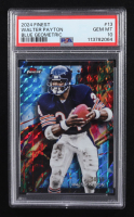 Walter Payton 2024 Finest Blue Checkerboard Refractors #13 #50/99 (PSA 10) at PristineAuction.com