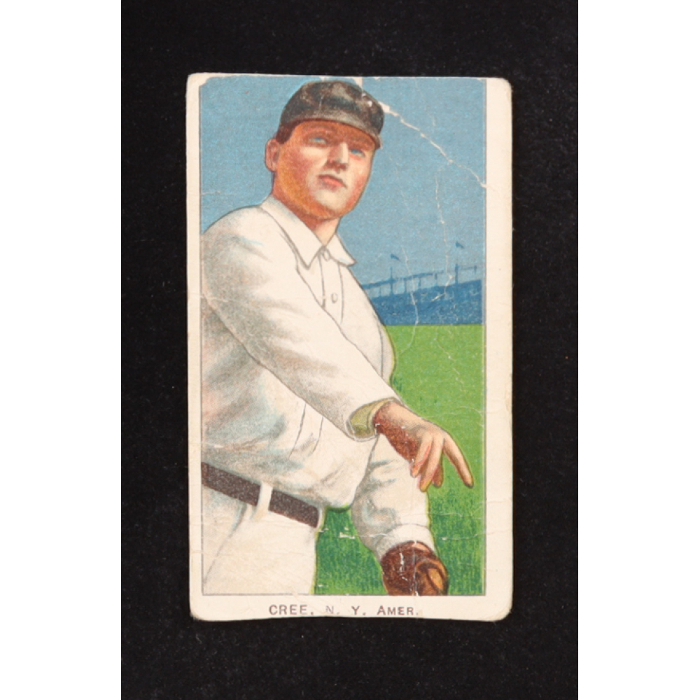 Birdie Cree 1909-11 T206 #112 Sweet Caporal at PristineAuction.com