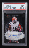 Josh Cribbs 2024 Finest Autographs Black Refractors #FAJC #13/25 (PSA 9 | Auto Grade PSA 10) at PristineAuction.com