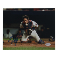 Mike Piazza Signed Mets 8x10 Photo (PSA) at PristineAuction.com