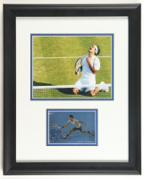 Roger Federer Signed Custom Framed Photo Display (PSA) at PristineAuction.com