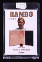 Mitch Rogers 2024 Keepsake Edition Gemstone Jumbo Relic Authentic Rambo #213 #28/50 at PristineAuction.com